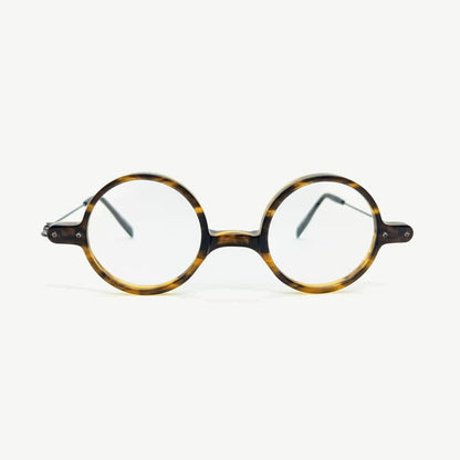 （Sprung Eyewear）Sprung #03 [ 丸型レンズ / クリップオンサングラス / アセテート / チタン / レンズ交換可 / 鯖江産眼鏡 ]