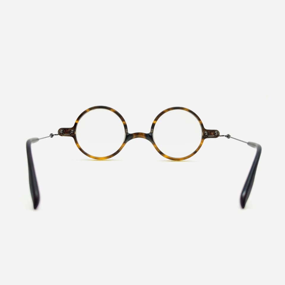（Sprung Eyewear）Sprung #03 [ 丸型レンズ / クリップオンサングラス / アセテート / チタン / レンズ交換可 / 鯖江産眼鏡 ]