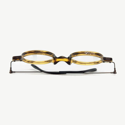 （Sprung Eyewear）Sprung #03 [ 丸型レンズ / クリップオンサングラス / アセテート / チタン / レンズ交換可 / 鯖江産眼鏡 ]