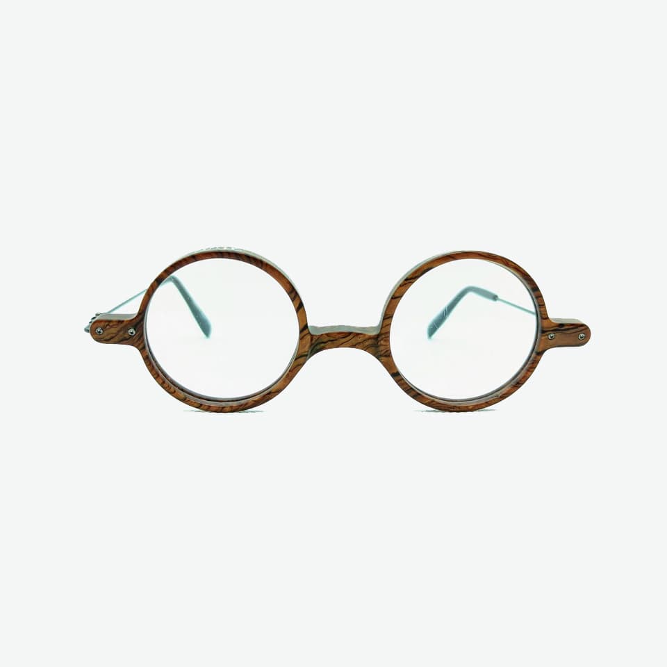 （Sprung Eyewear）Sprung #03 [ 丸型レンズ / クリップオンサングラス / アセテート / チタン / レンズ交換可 / 鯖江産眼鏡 ]