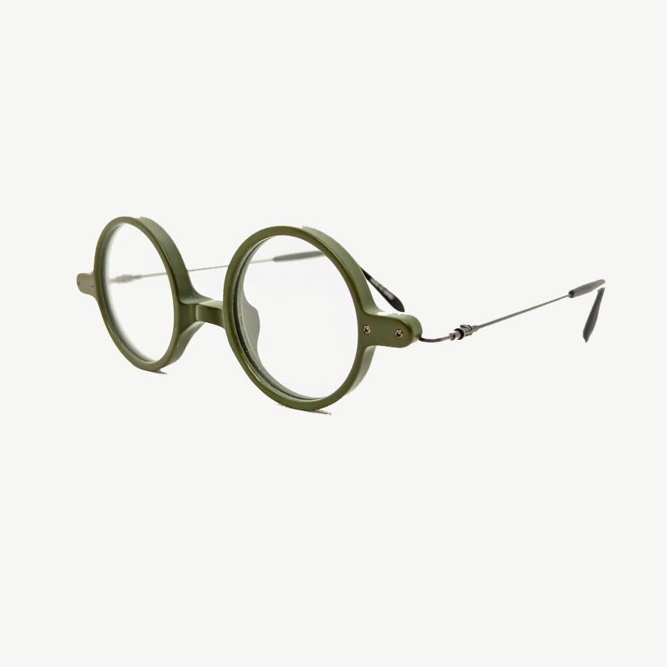（Sprung Eyewear）Sprung #03 [ 丸型レンズ / クリップオンサングラス / アセテート / チタン / レンズ交換可 / 鯖江産眼鏡 ]