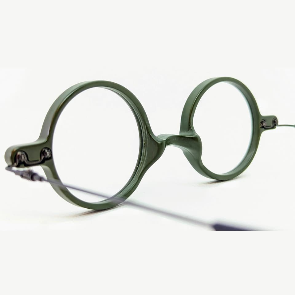 （Sprung Eyewear）Sprung #03 [ 丸型レンズ / クリップオンサングラス / アセテート / チタン / レンズ交換可 / 鯖江産眼鏡 ]