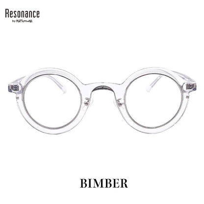 （Resonance・サングラスタイプ・C1：Silver）BIMBER / BRIDGE / FEST [クリアフレーム / アセテート]