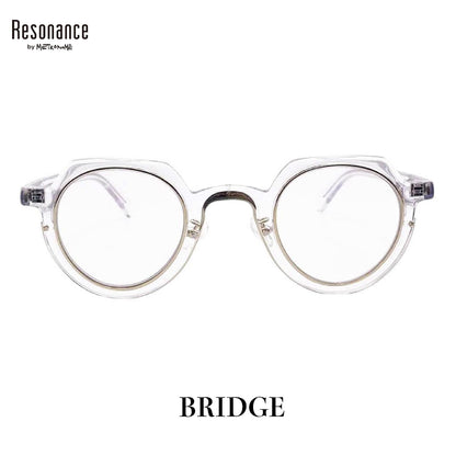 （Resonance・サングラスタイプ・C2：Gold）BIMBER / BRIDGE / FEST [クリアフレーム / アセテート]