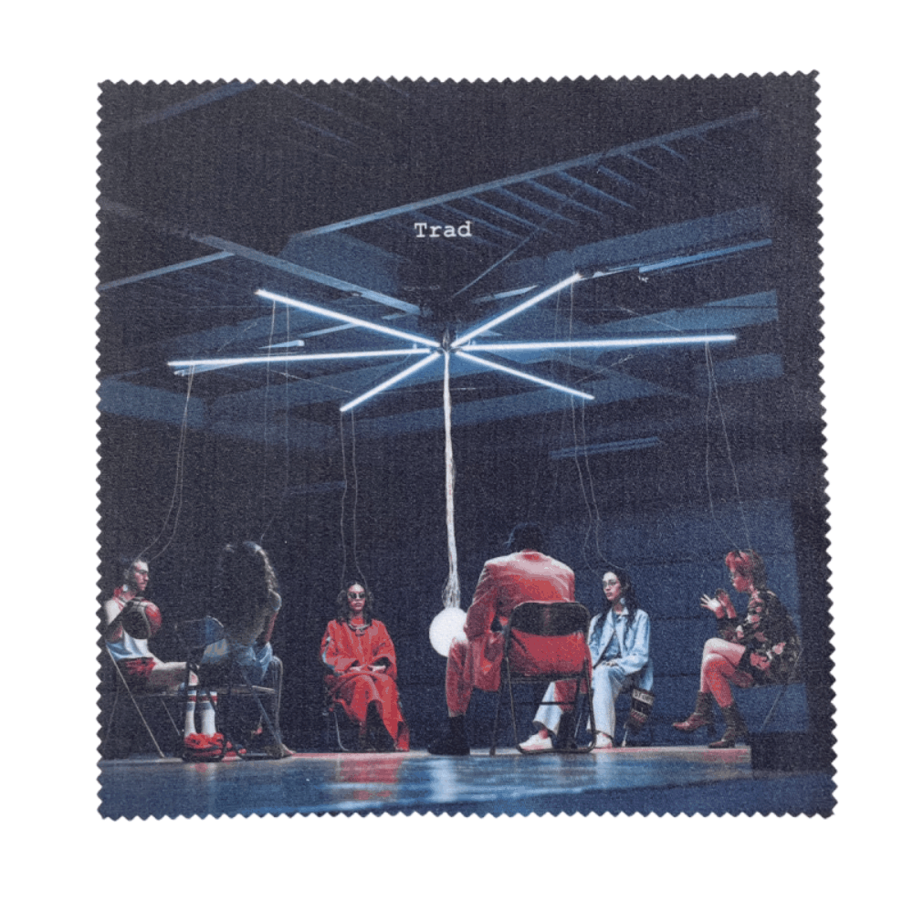 （TRAD）Teasel - high square [ ハイスクエア型 /  度なしブルーライトカットレンズ / レンズ交換可 / チタン / 2ポイント]