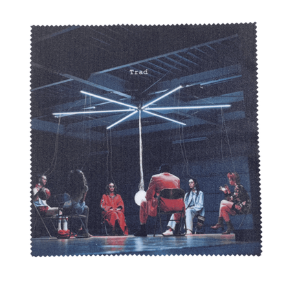 （TRAD）Teasel - high square [ ハイスクエア型 /  度なしブルーライトカットレンズ / レンズ交換可 / チタン / 2ポイント]