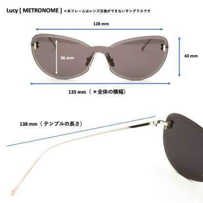 （METRONOME）Lucy [ フォックス型レンズ / レンズ交換不可 / βチタン ]